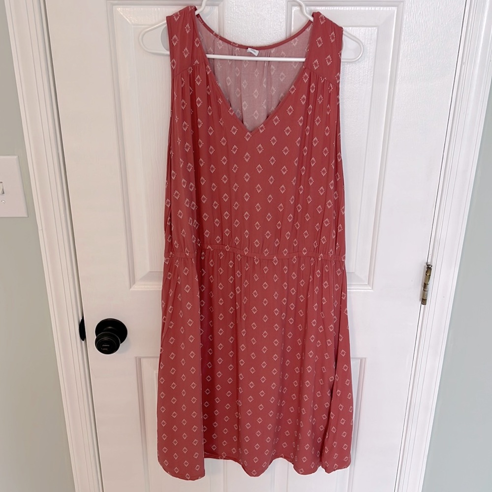 Old Navy (XL Tall) terracotta dress